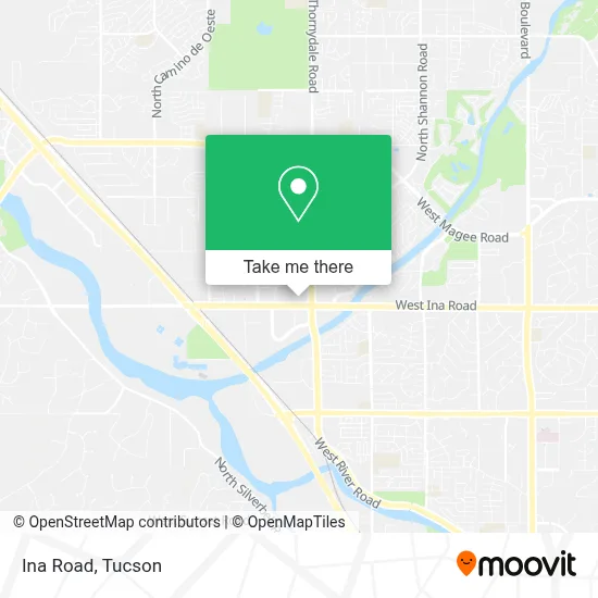 Ina Road map