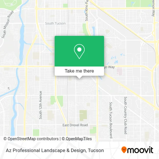 Az Professional Landscape & Design map