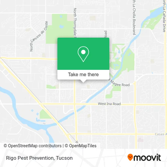 Rigo Pest Prevention map