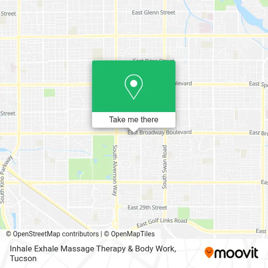 Inhale Exhale Massage Therapy & Body Work map