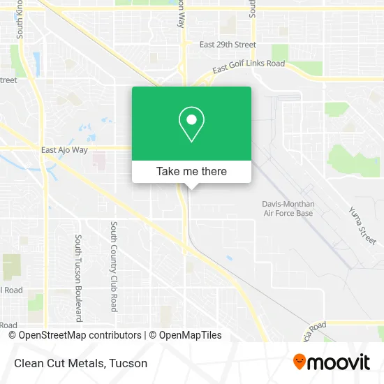 Clean Cut Metals map