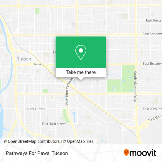 Pathways For Paws map