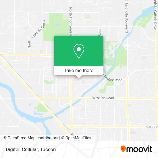 Digitell Cellular map