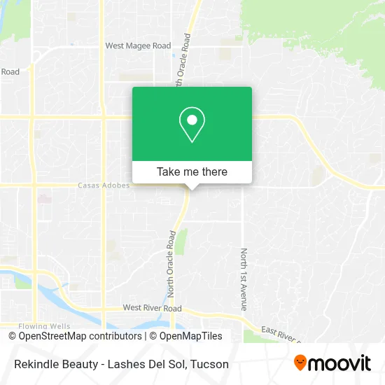 Rekindle Beauty - Lashes Del Sol map