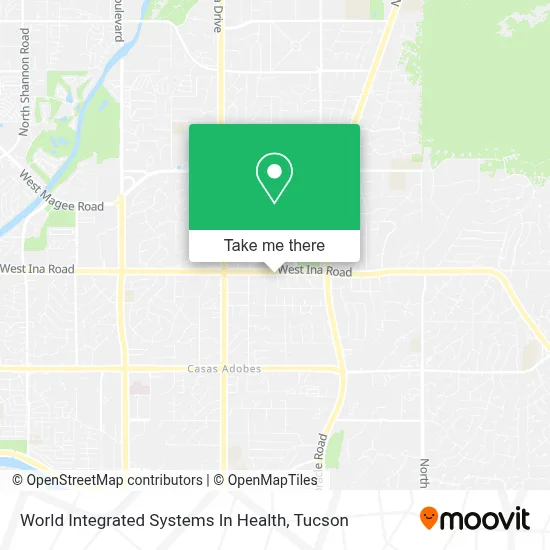 World Integrated Systems In Health map