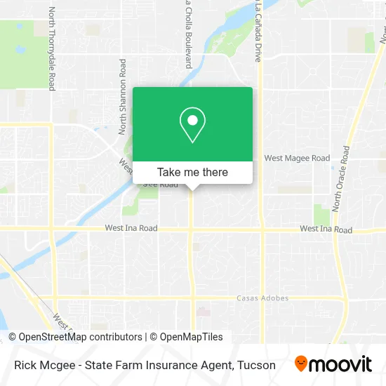 Rick Mcgee - State Farm Insurance Agent map