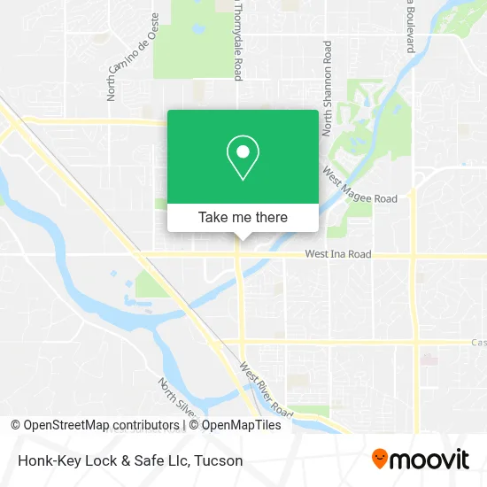 Honk-Key Lock & Safe Llc map