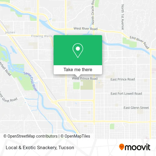 Local & Exotic Snackery map