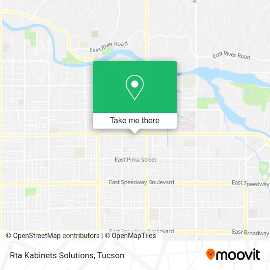 Rta Kabinets Solutions map