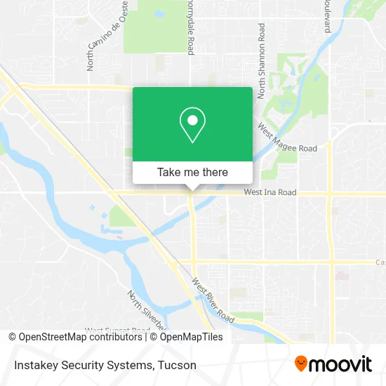 Instakey Security Systems map