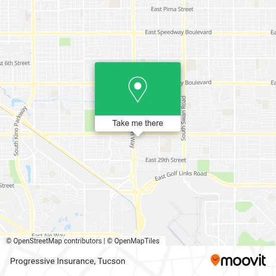 Progressive Insurance map