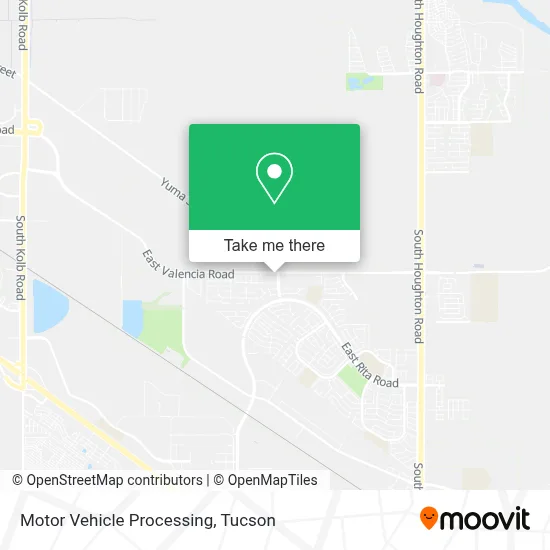 Motor Vehicle Processing map