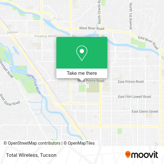 Total Wireless map