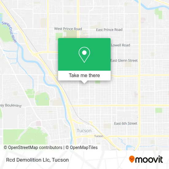 Rcd Demolition Llc map