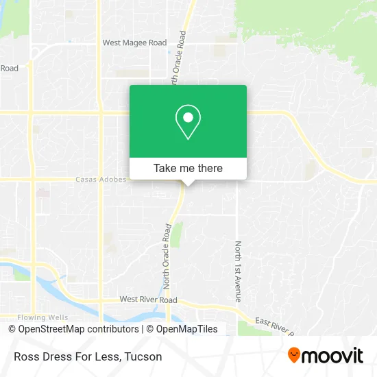 Ross Dress For Less map