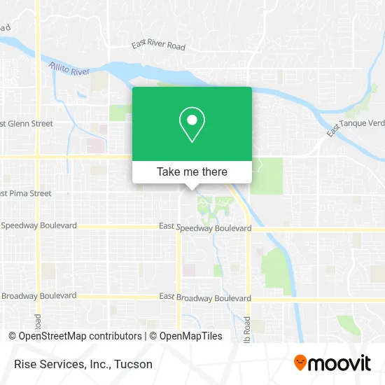 Rise Services, Inc. map