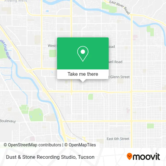 Dust & Stone Recording Studio map