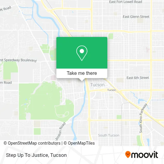 Step Up To Justice map
