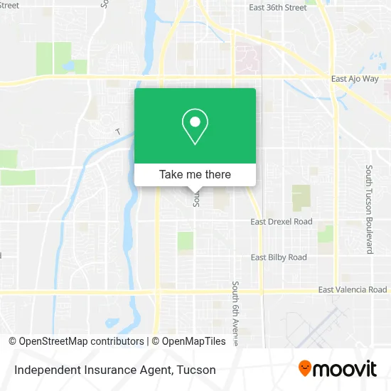 Independent Insurance Agent map