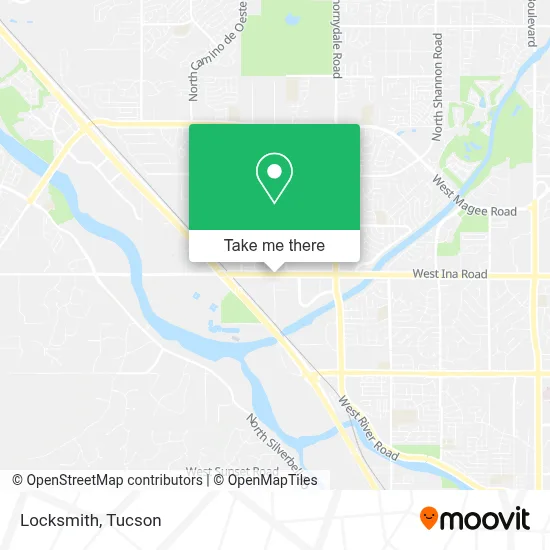 Locksmith map