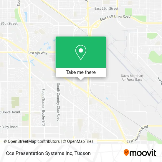 Ccs Presentation Systems Inc map