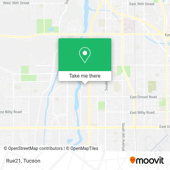 Rue21 map
