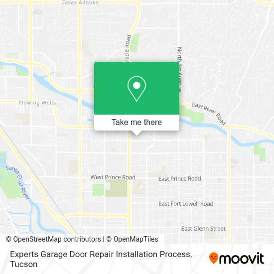 Experts Garage Door Repair Installation Process map