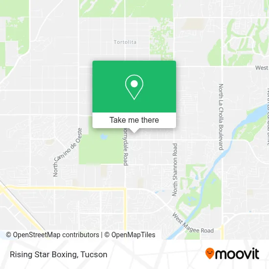 Rising Star Boxing map