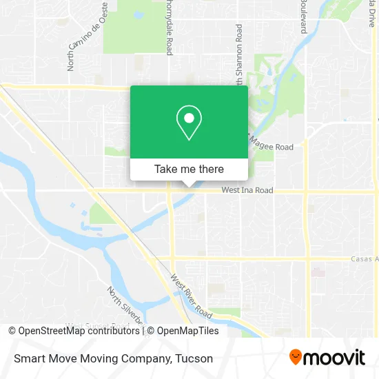 Smart Move Moving Company map