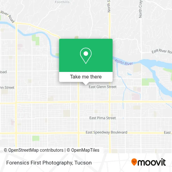 Forensics First Photography map