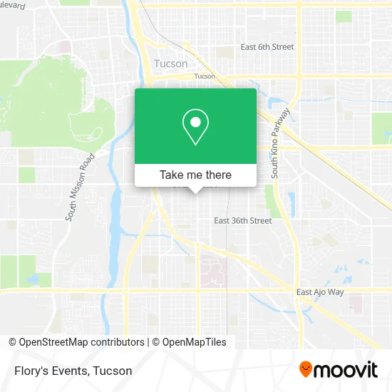 Flory's Events map