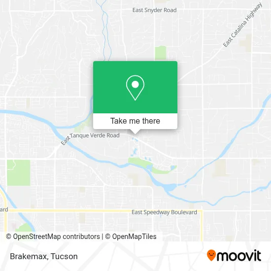 Brakemax map