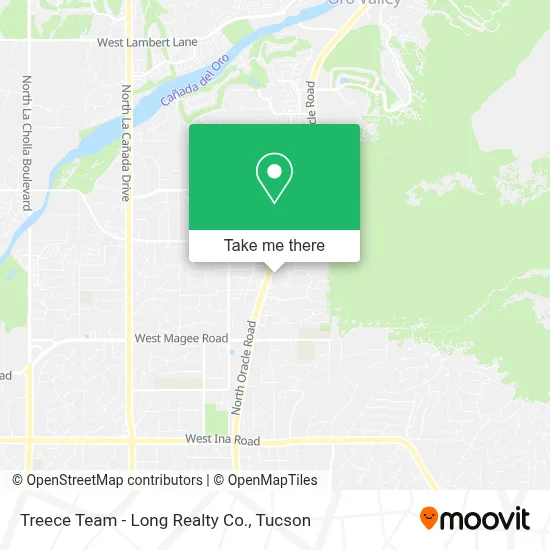 Treece Team - Long Realty Co. map