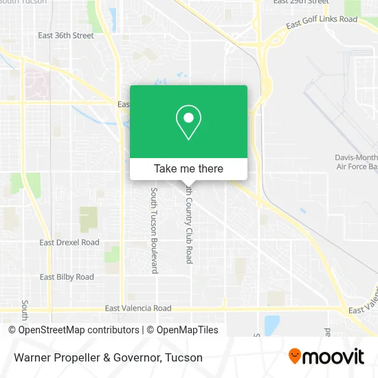 Warner Propeller & Governor map