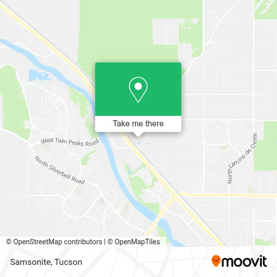 Samsonite map