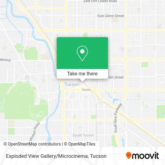 Exploded View Gallery / Microcinema map