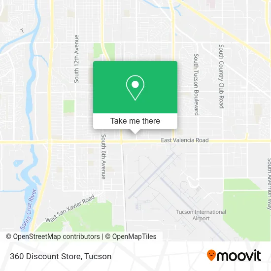 360 Discount Store map
