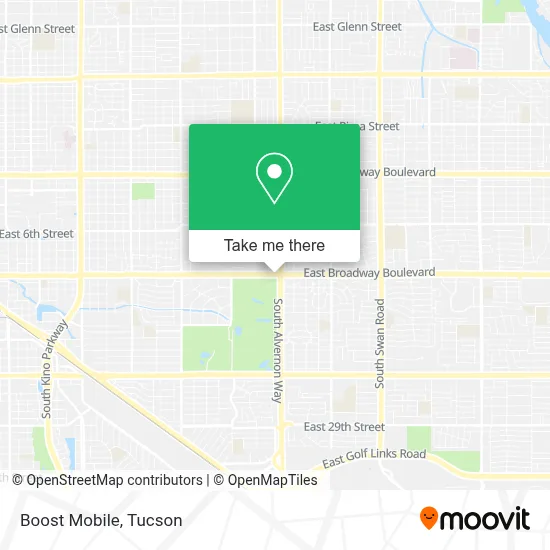 Boost Mobile map
