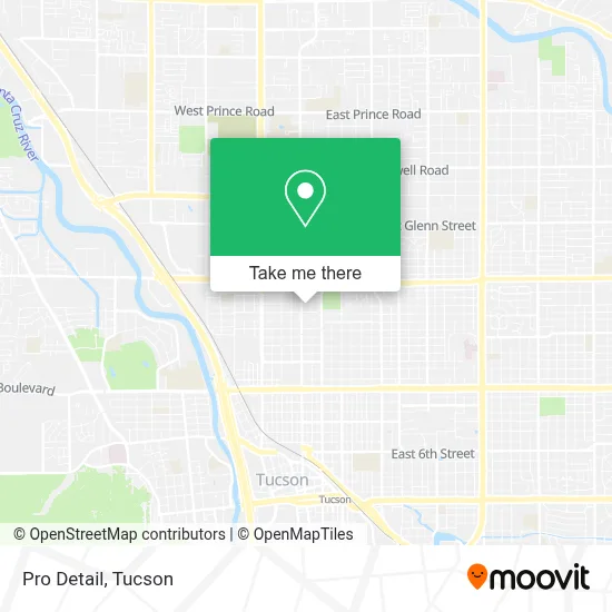 Pro Detail map