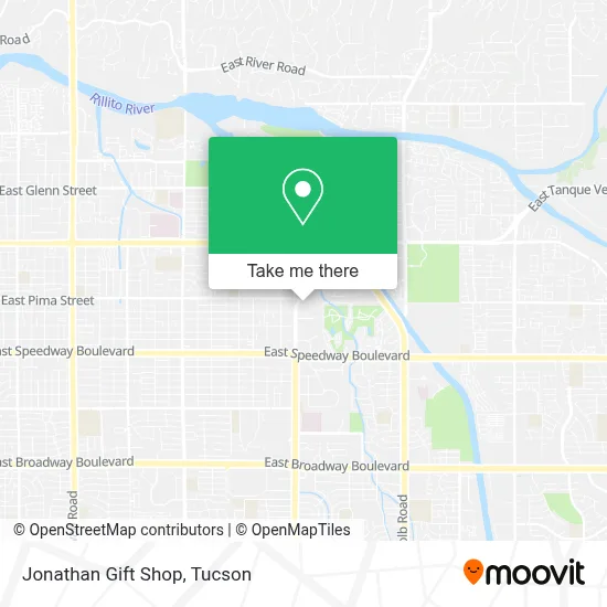 Jonathan Gift Shop map