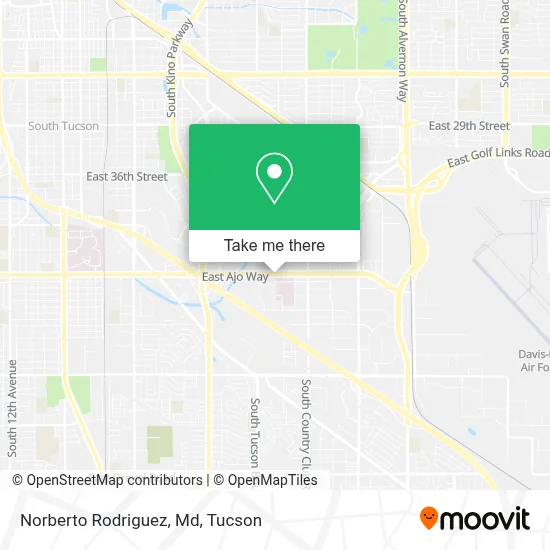 Norberto Rodriguez, Md map