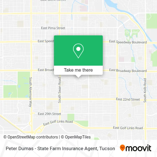 Peter Dumas - State Farm Insurance Agent map