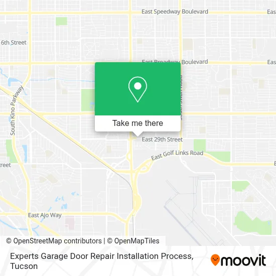 Experts Garage Door Repair Installation Process map