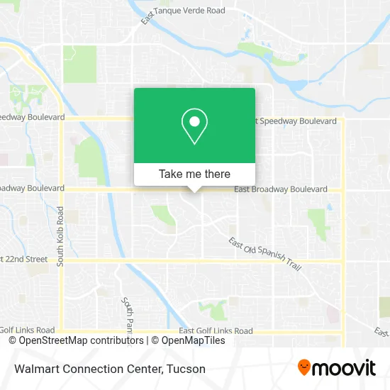 Walmart Connection Center map