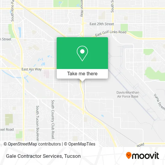Gale Contractor Services map