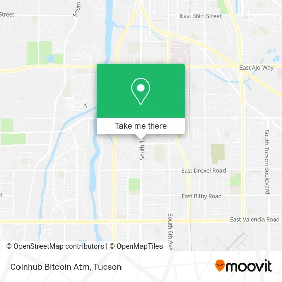 Coinhub Bitcoin Atm map
