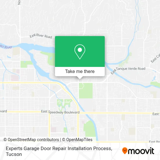 Experts Garage Door Repair Installation Process map
