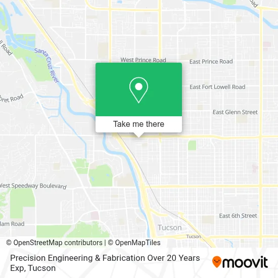 Precision Engineering & Fabrication Over 20 Years Exp map