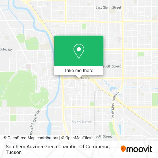 Southern Arizona Green Chamber Of Commerce map