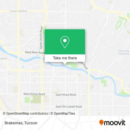 Brakemax map
